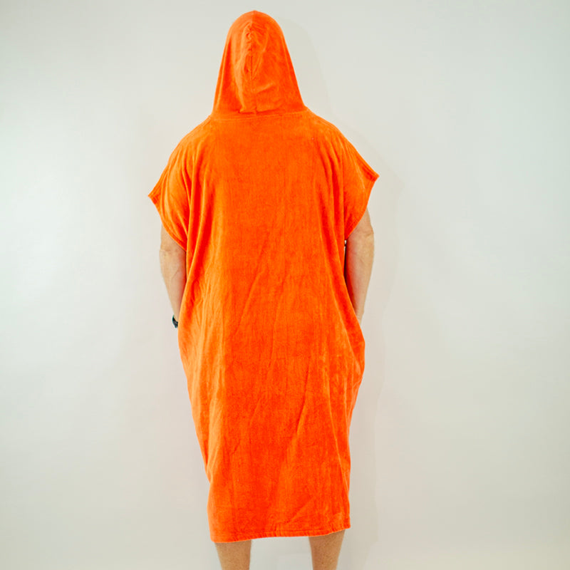 LAB Orange Hooded Towel