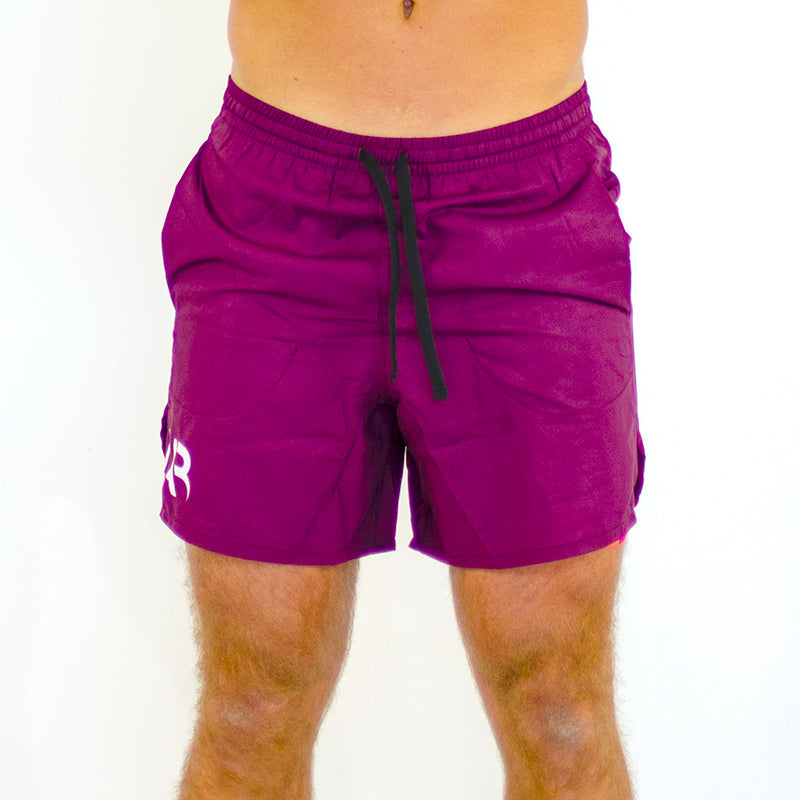 Maroon 2-in-1 Essentials Run Shorts