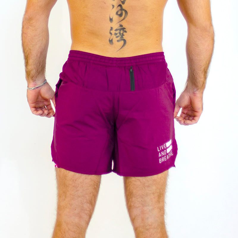 Maroon 2-in-1 Essentials Run Shorts