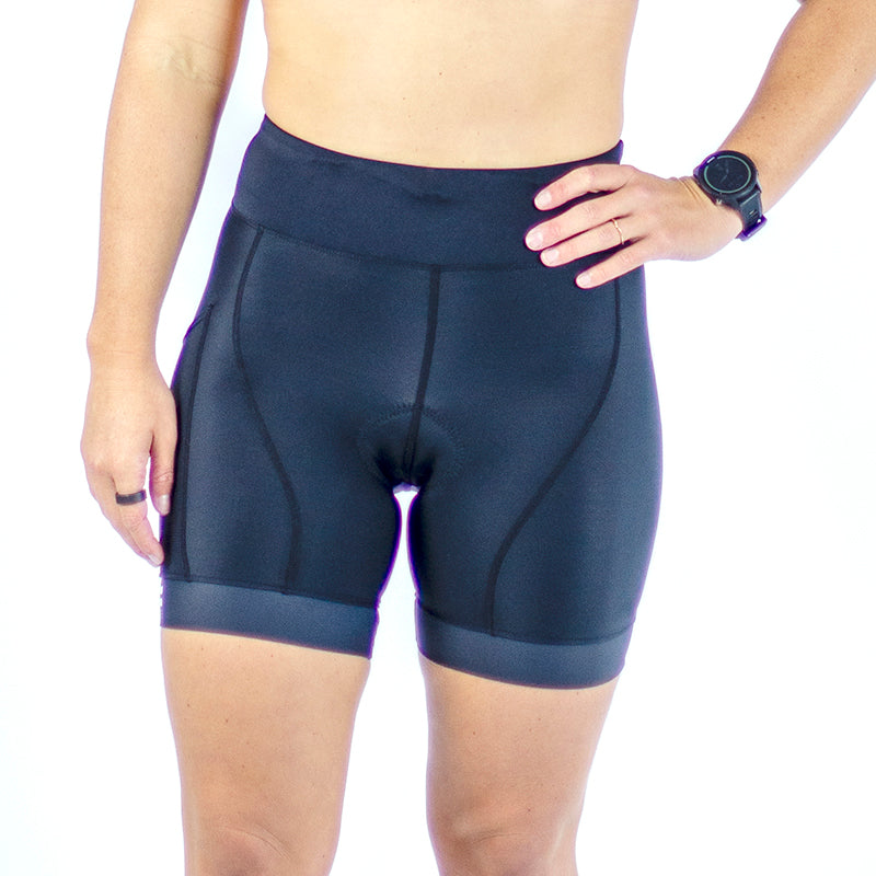 Black Women's Tri Shorts