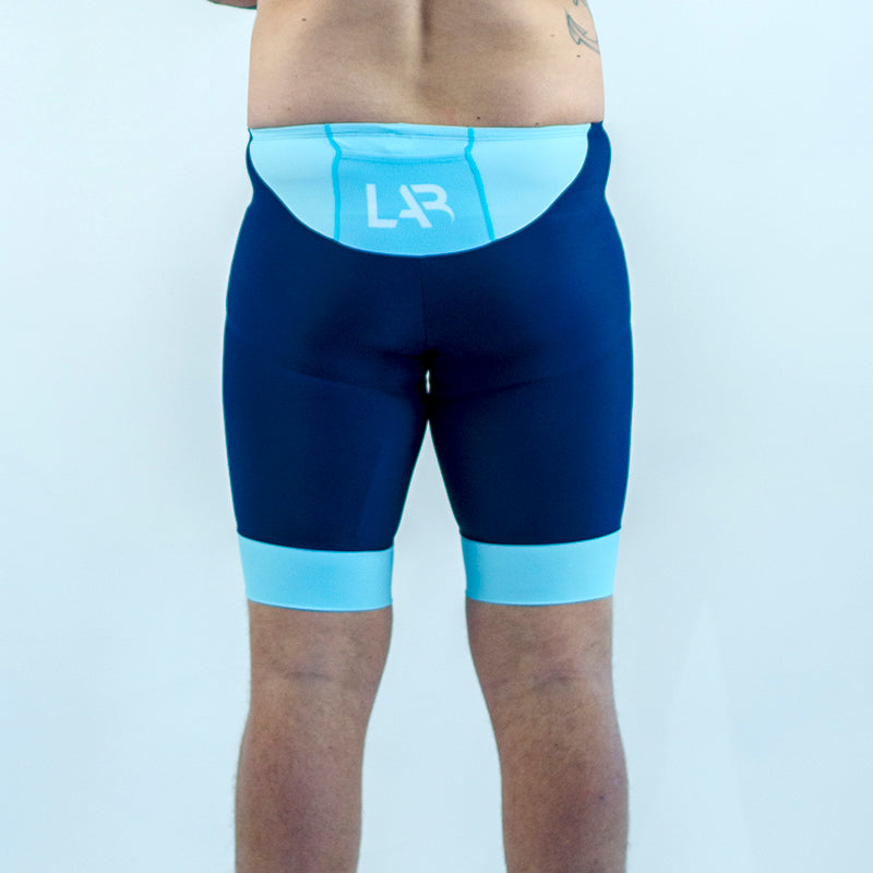 Blue Men's Tri Shorts