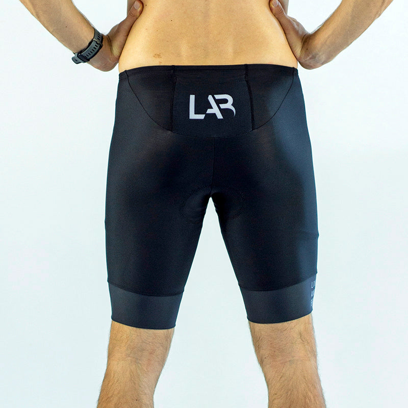 Black Men's Tri Shorts