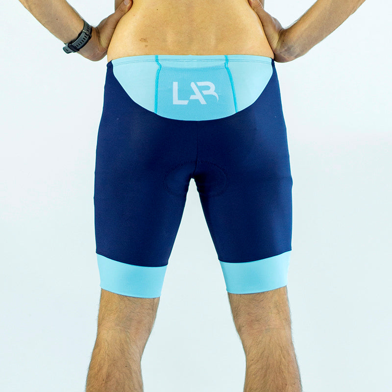 Blue Men's Tri Shorts