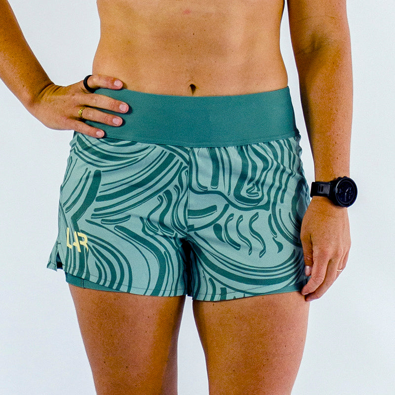 Gaia 2-in-1 Women's Run Shorts