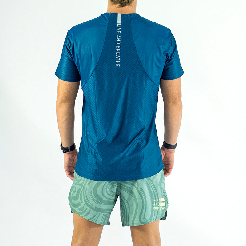 Teal  Men's Tech Tee