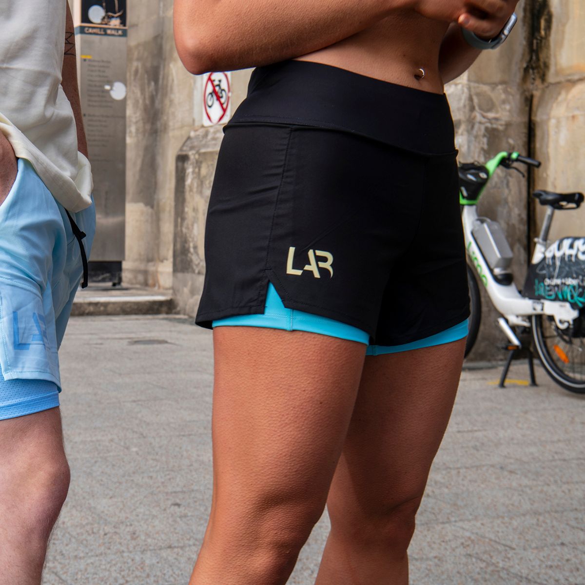 Purple Reign 2-in-1 Women's Run Shorts