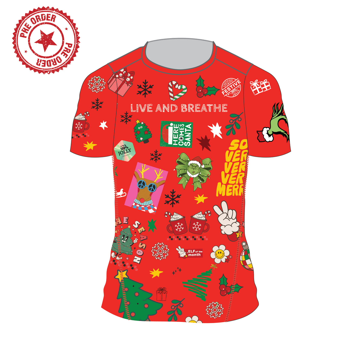 Festive AF Men's & Kids Tech Tee