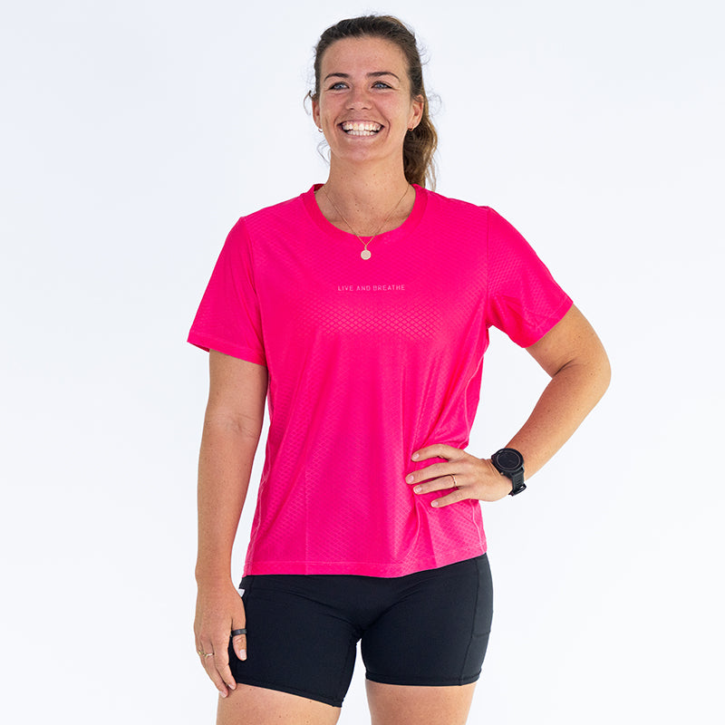 Pink Women's Tech Tee