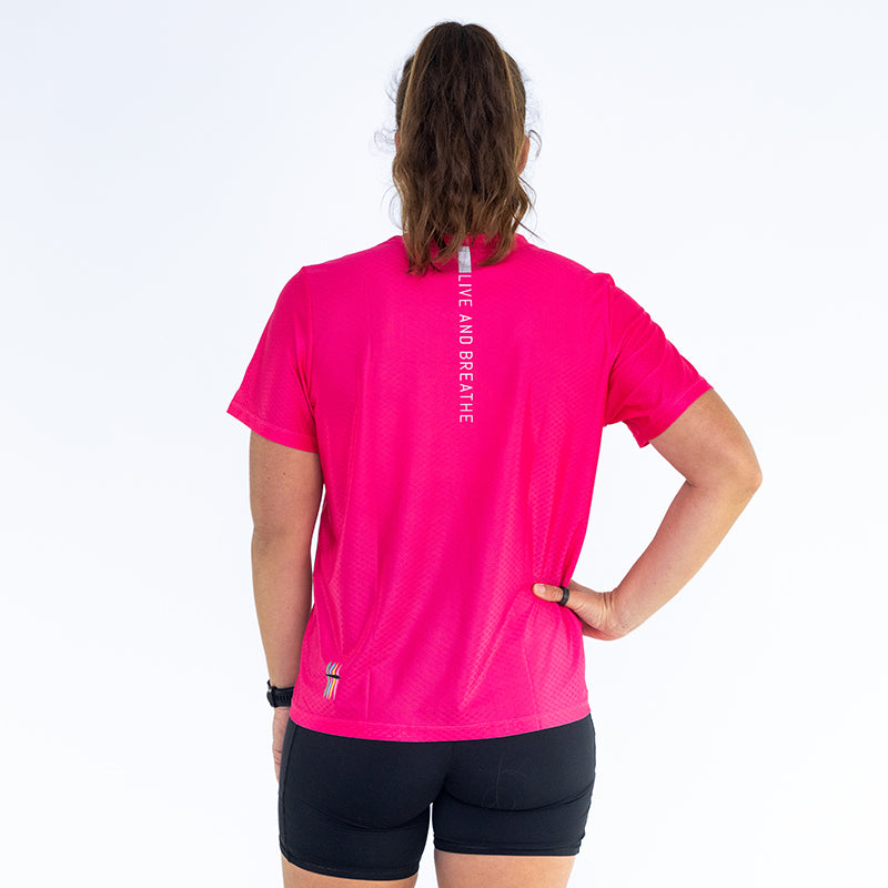 Pink Women's Tech Tee