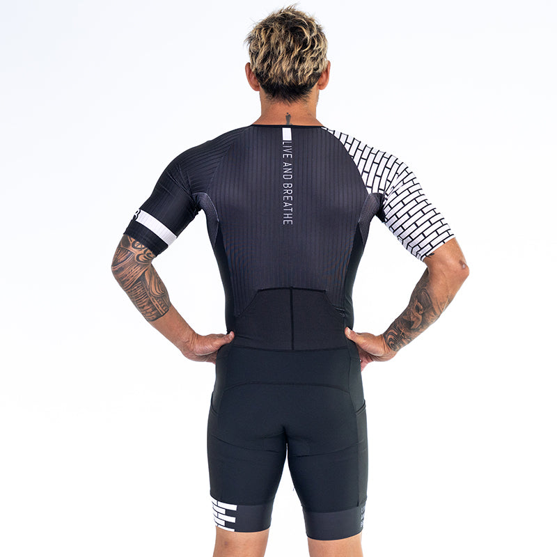 Foundations Men's Sleeve Tri Suit