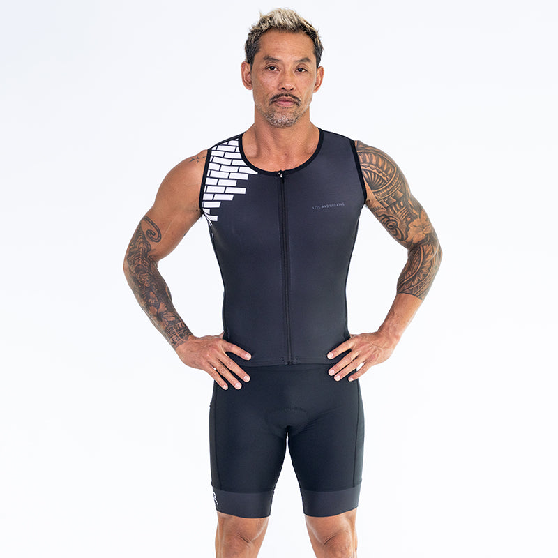 Foundations Men's Zip Tri Suit