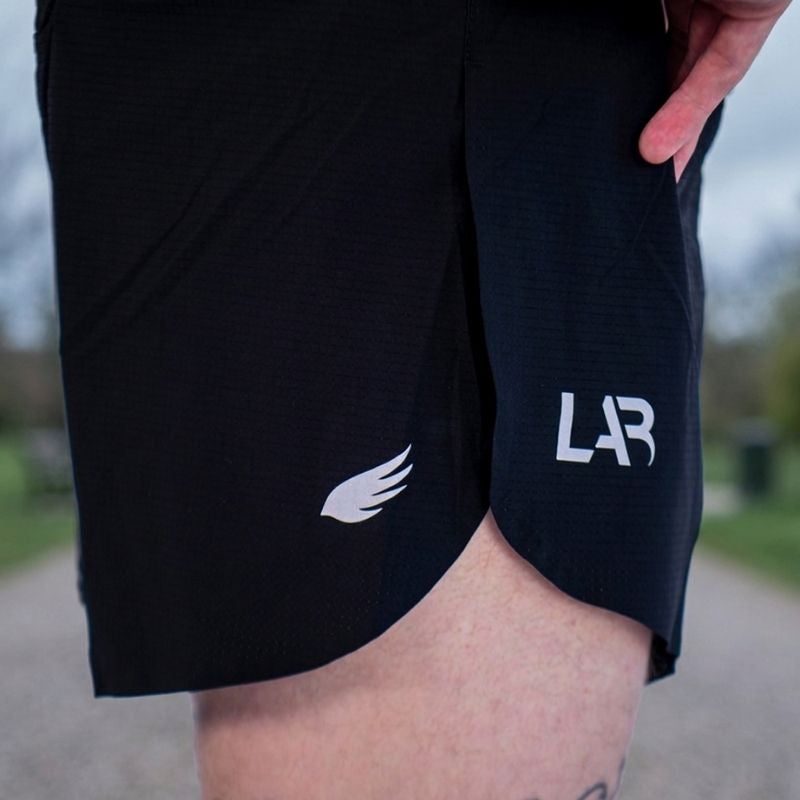 Velocity Men's Black Run Shorts