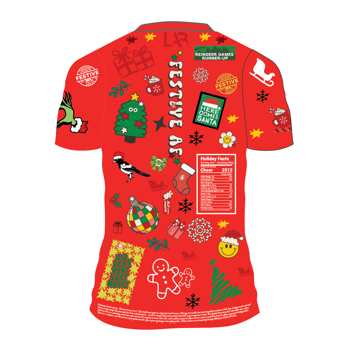 Festive AF Men's & Kids Tech Tee