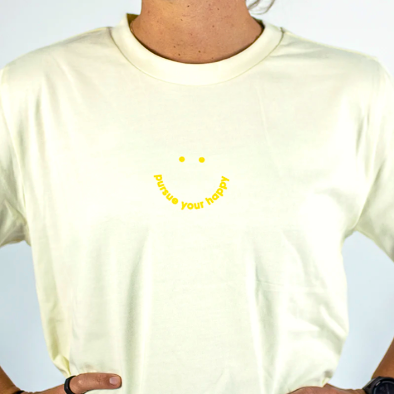 The 'Happy' Heavy Cotton Tee